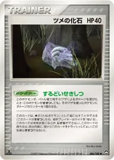 ツメの化石