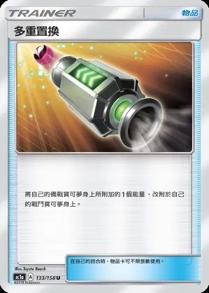 多重置換