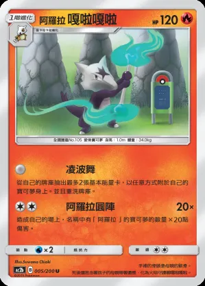 阿羅拉 嘎啦嘎啦
