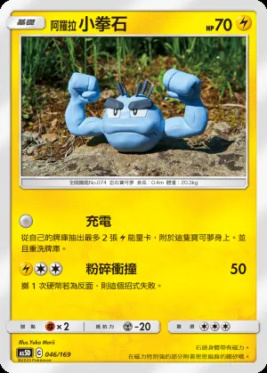 阿羅拉 小拳石
