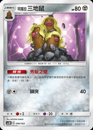 阿羅拉 三地鼠