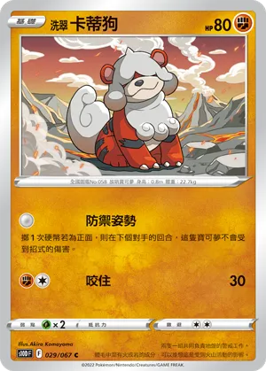 洗翠 卡蒂狗