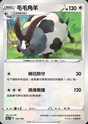 毛毛角羊