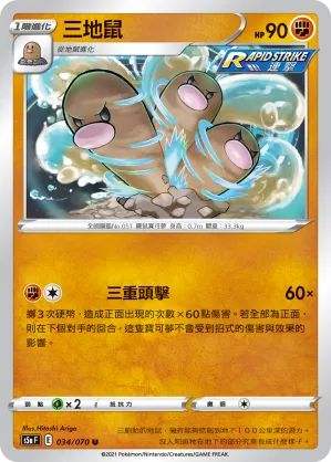 三地鼠