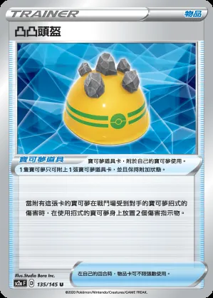 凸凸頭盔