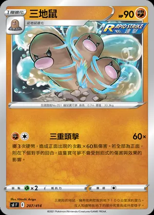 三地鼠