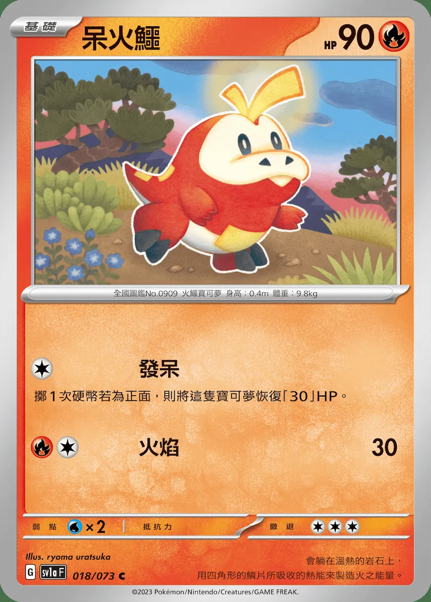 呆火鱷