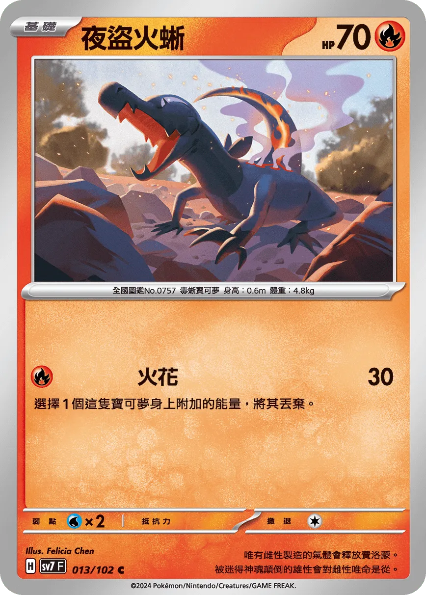 夜盜火蜥