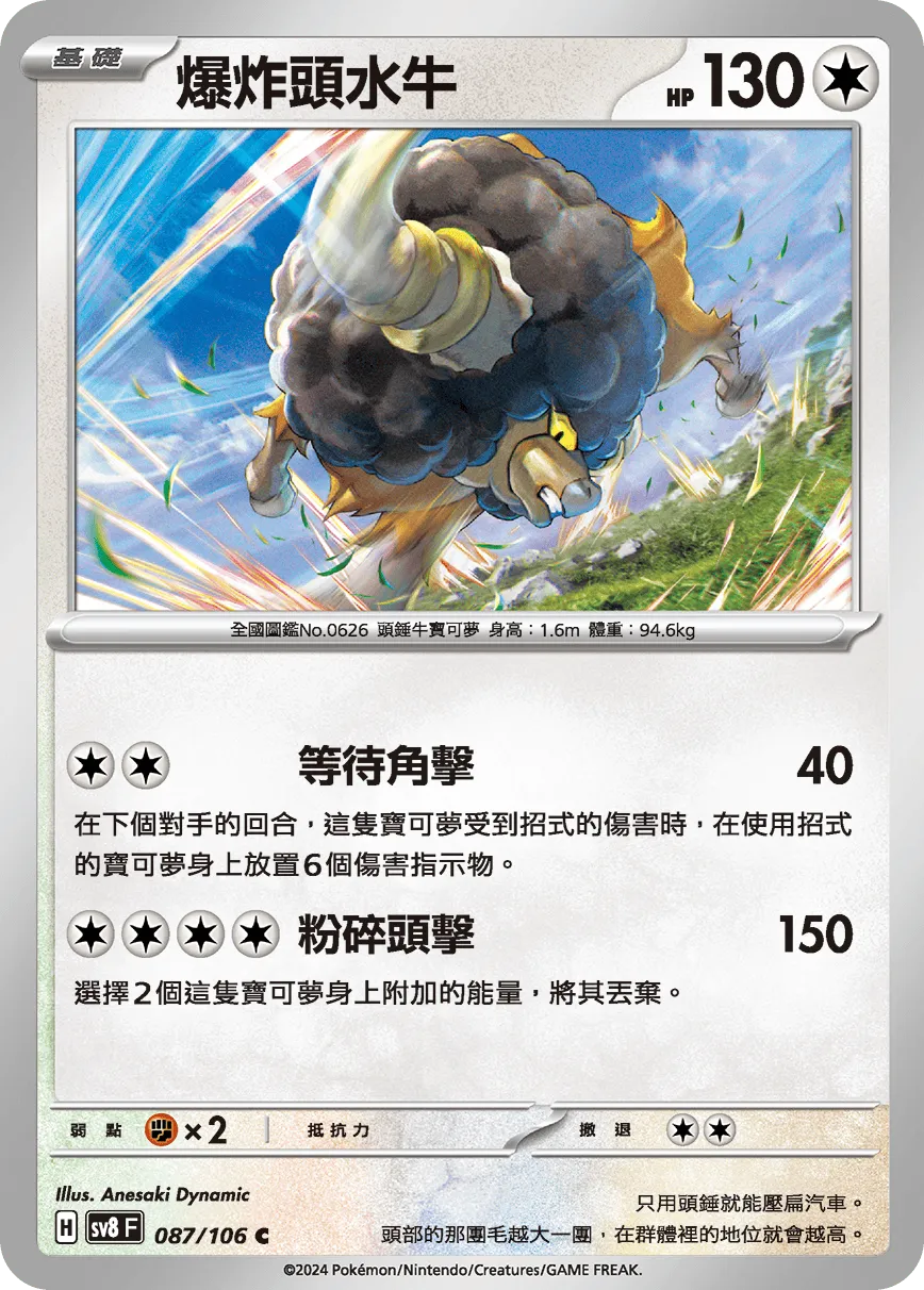 爆炸頭水牛