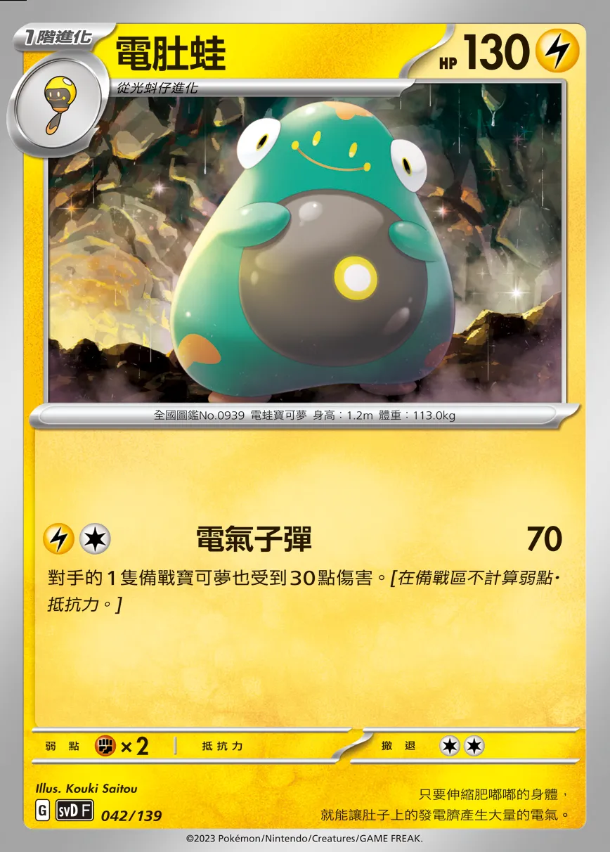 電肚蛙