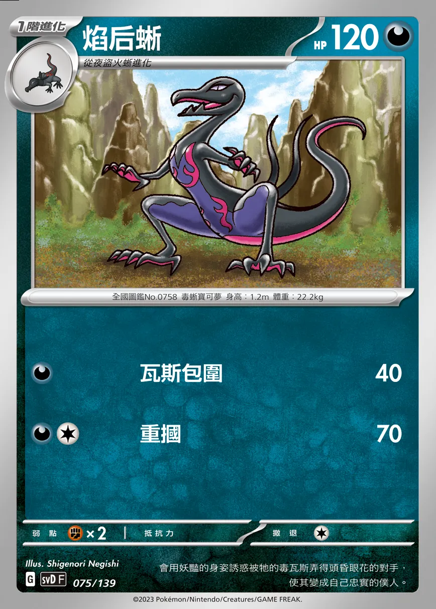 焰后蜥