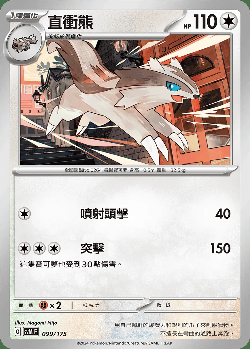 直衝熊