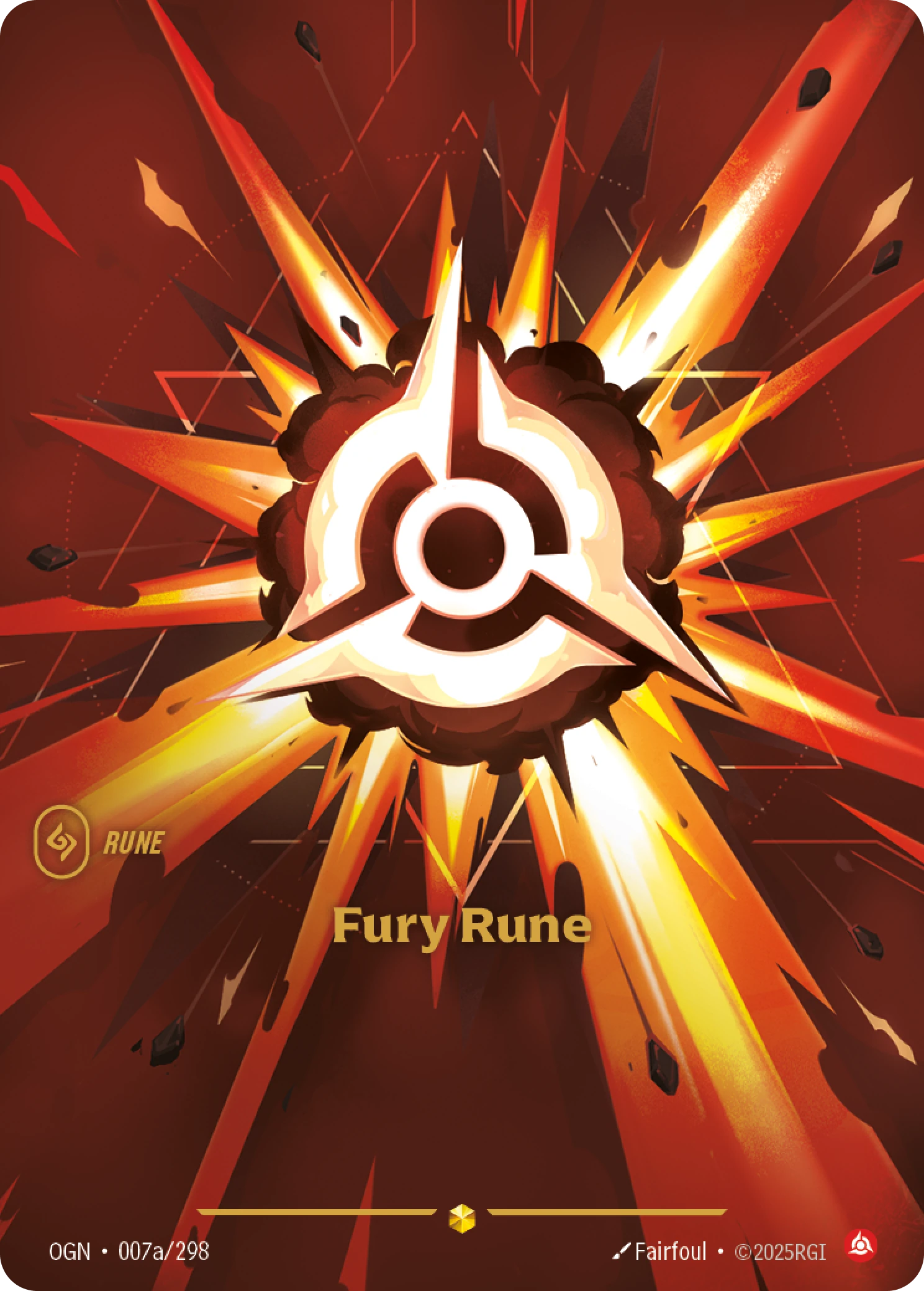 Fury Rune card artwork