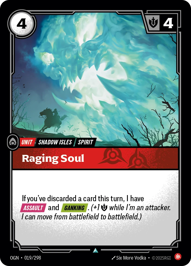 Raging Soul card artwork