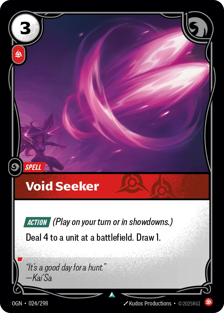 Void Seeker card artwork