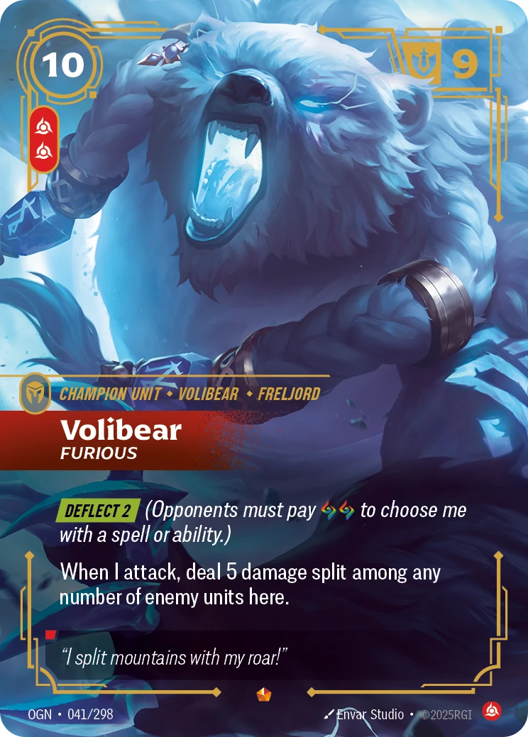Volibear, Furious 卡圖