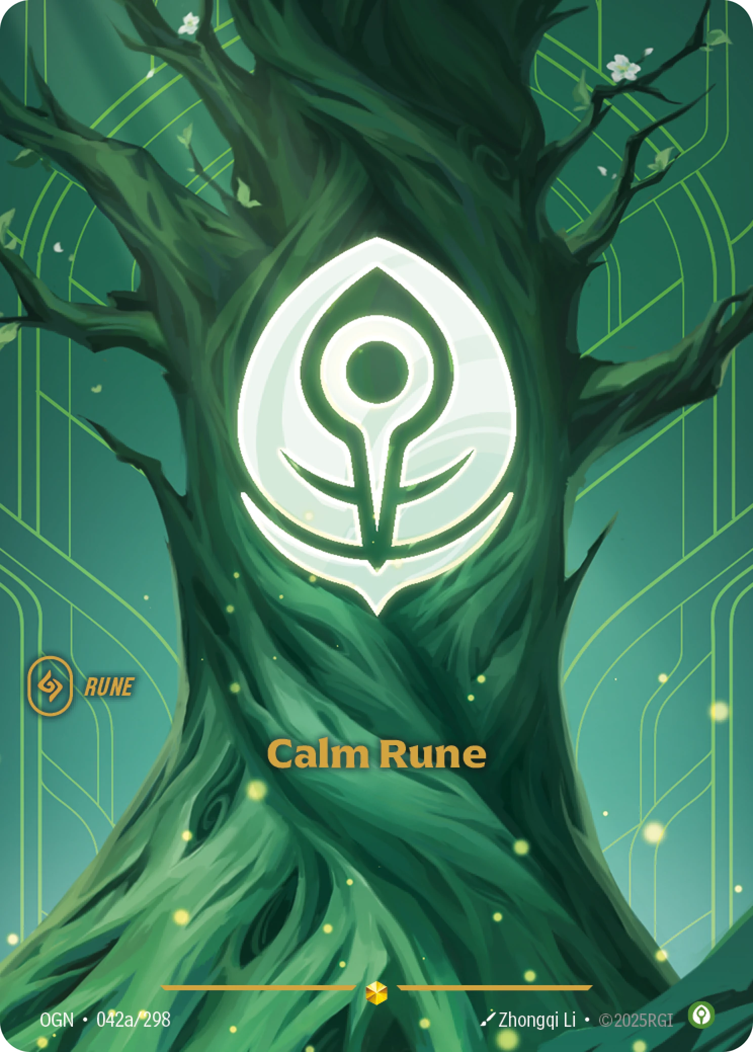 Calm Rune 卡圖