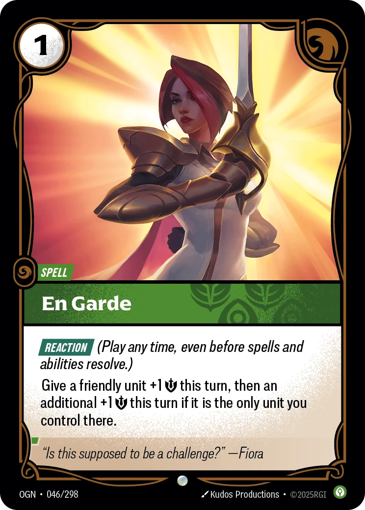 En Garde 卡圖