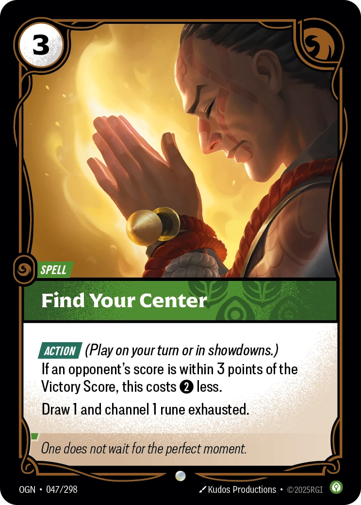 Find Your Center 卡圖