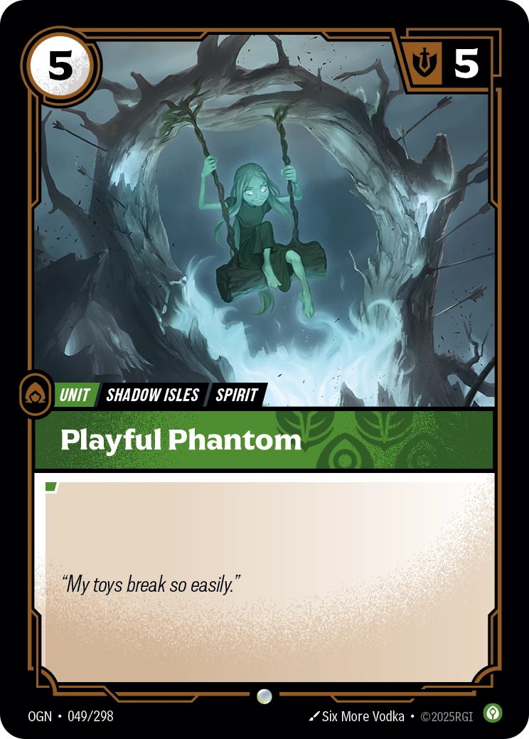 Playful Phantom 卡圖