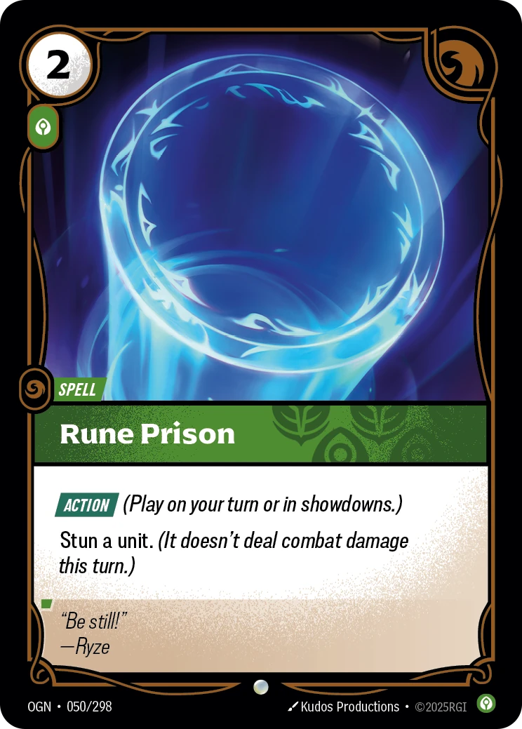 Rune Prison 卡圖