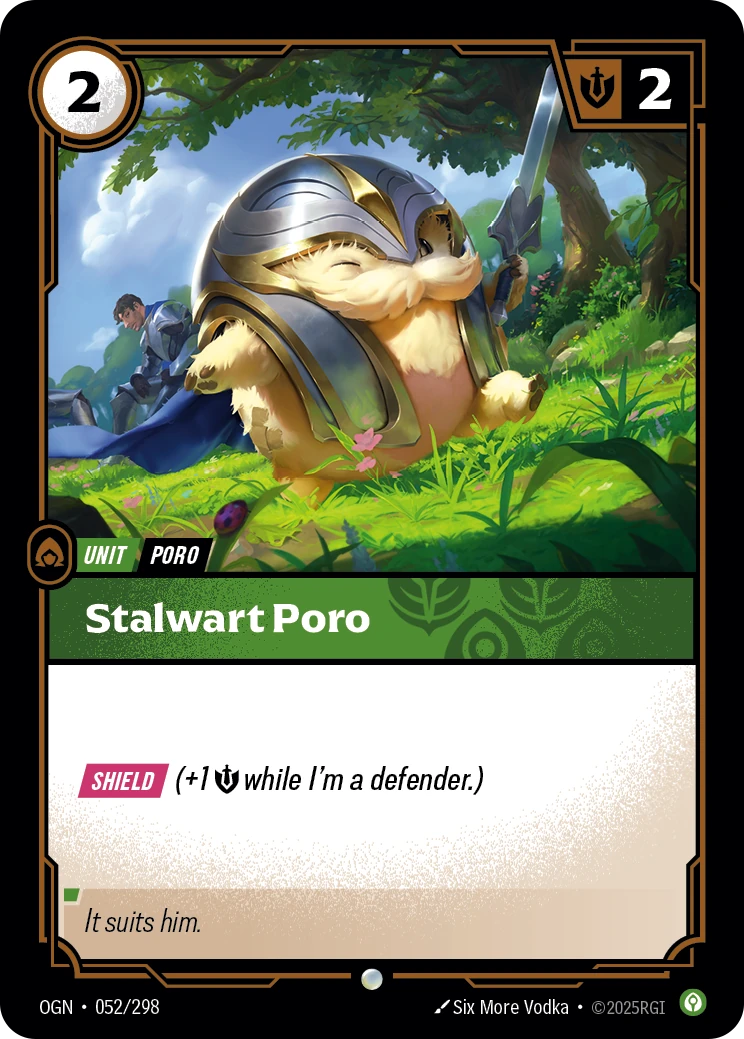 Stalwart Poro 卡圖