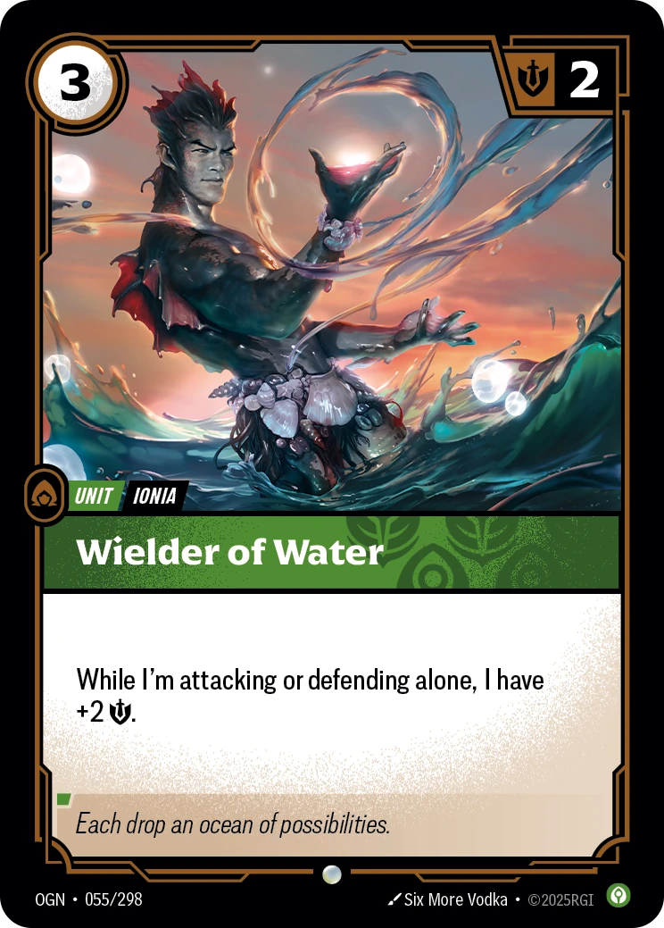 Wielder of Water 卡圖