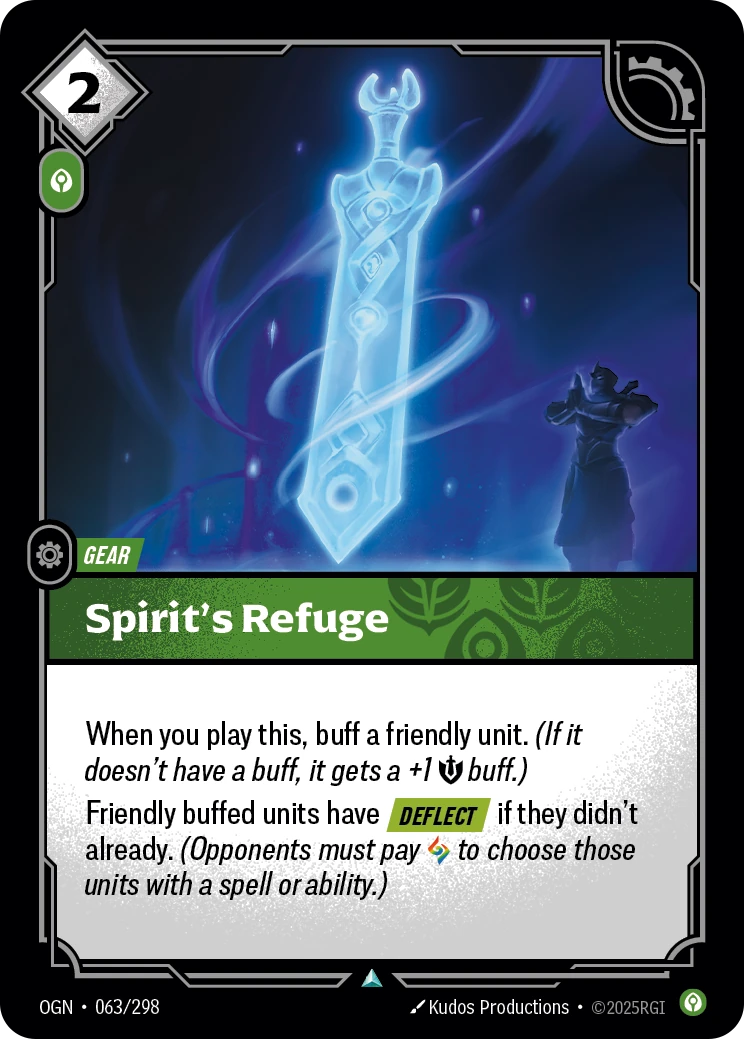 Spirit's Refuge 卡圖