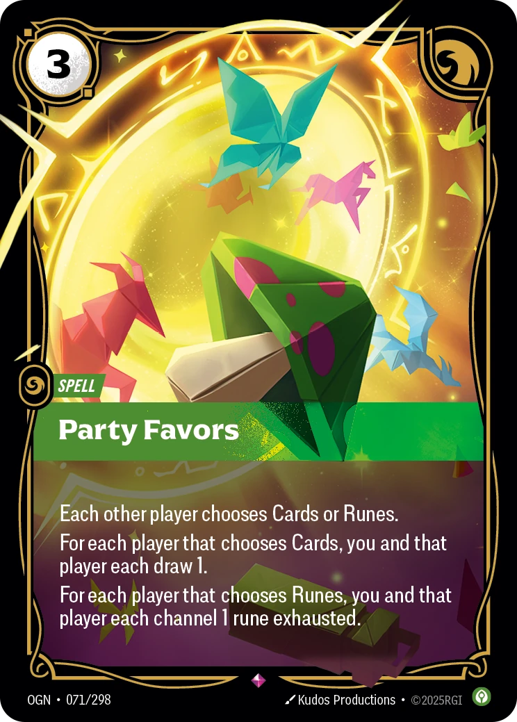 Party Favors 卡圖