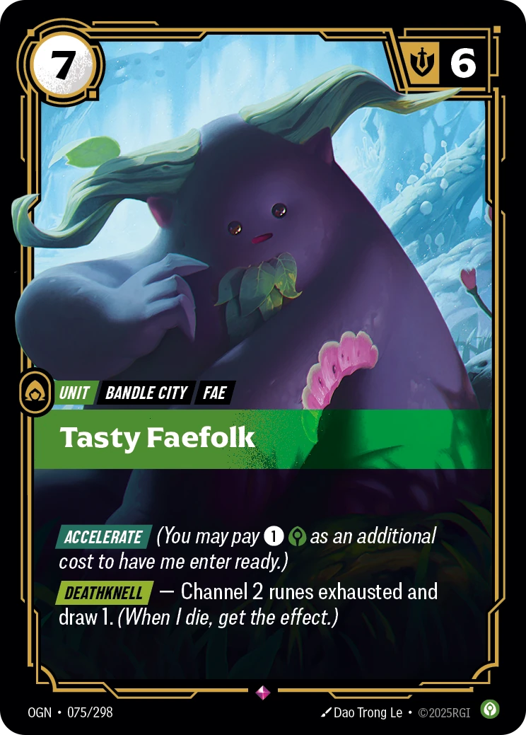 Tasty Faefolk 卡圖