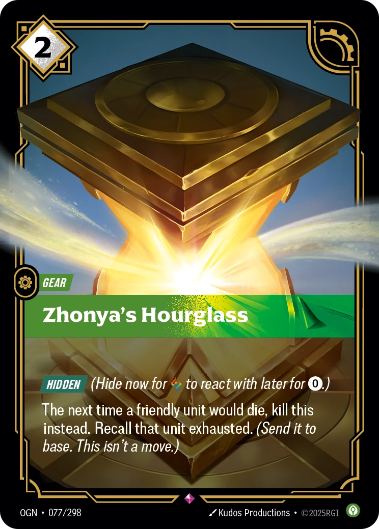 Zhonya's Hourglass 卡圖