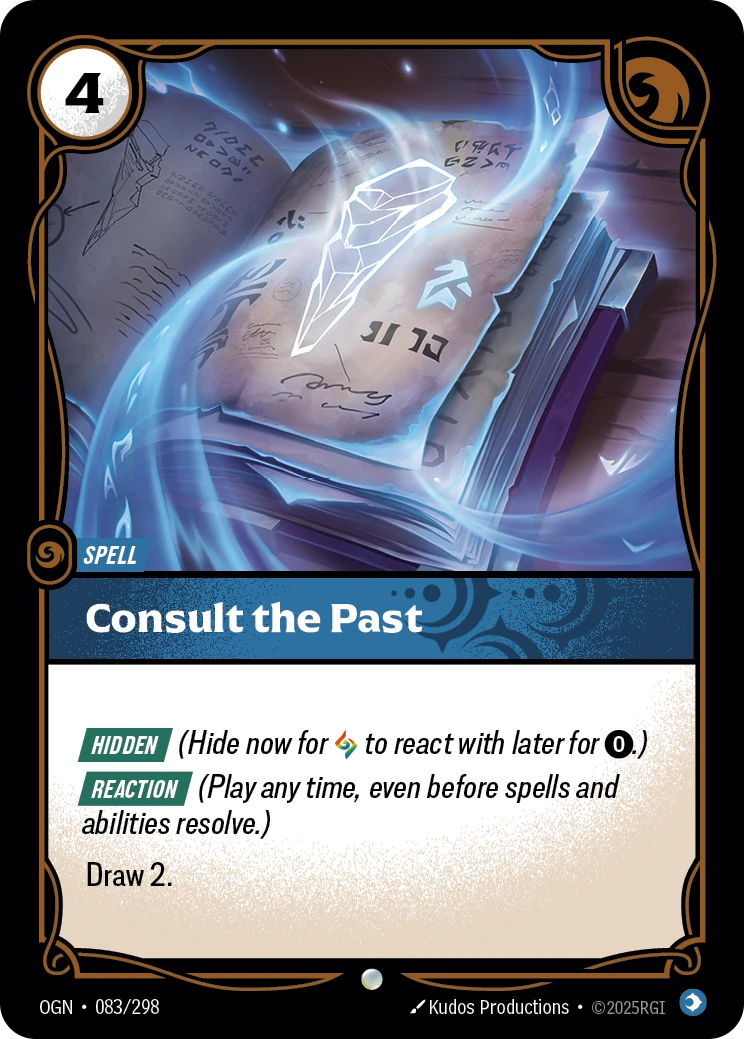 Consult the Past 卡圖