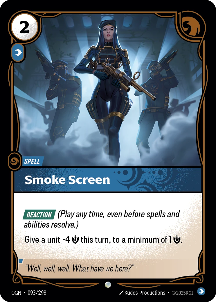 Smoke Screen 卡圖
