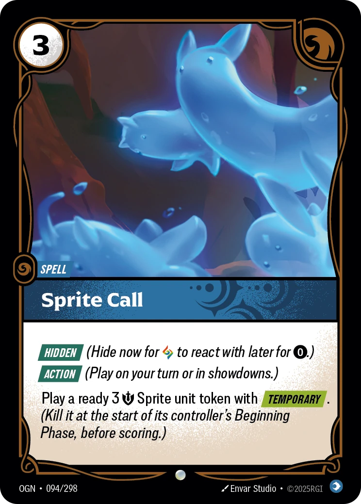 Sprite Call 卡圖