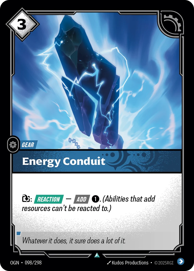 Energy Conduit 卡圖