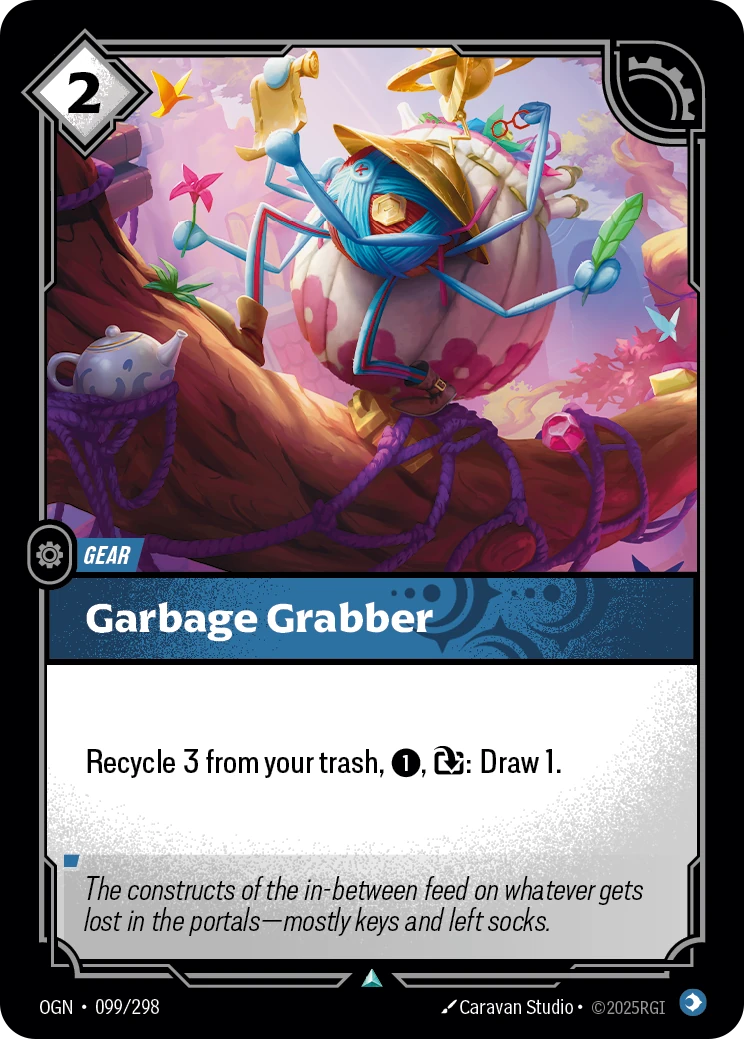 Garbage Grabber 卡圖