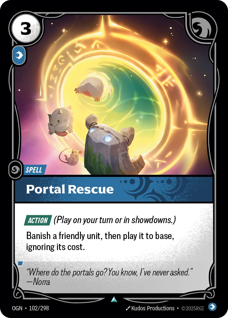 Portal Rescue 卡圖