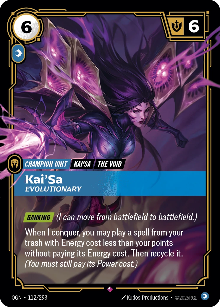 Kai'Sa, Evolutionary 卡圖