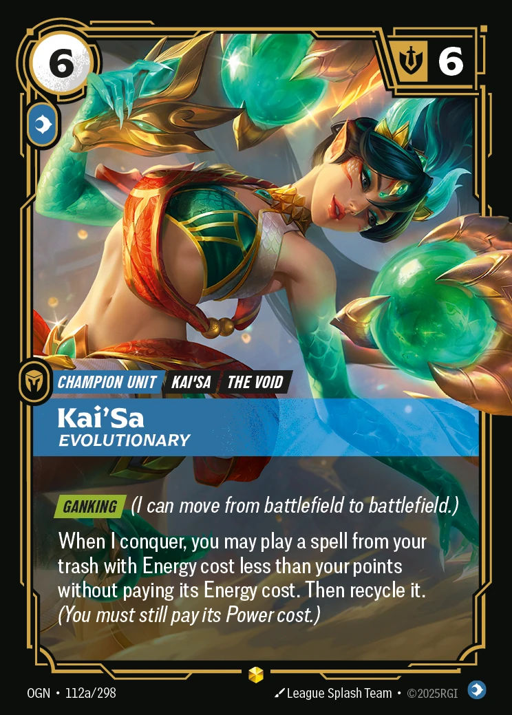 Kai'Sa, Evolutionary 卡圖