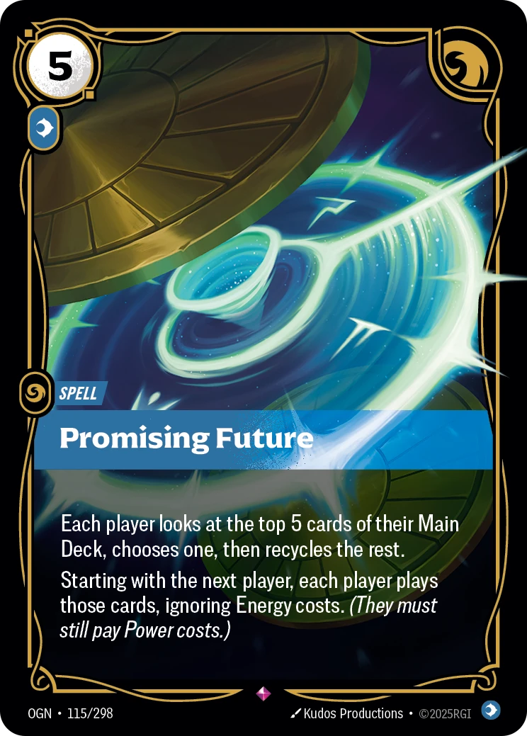 Promising Future 卡圖