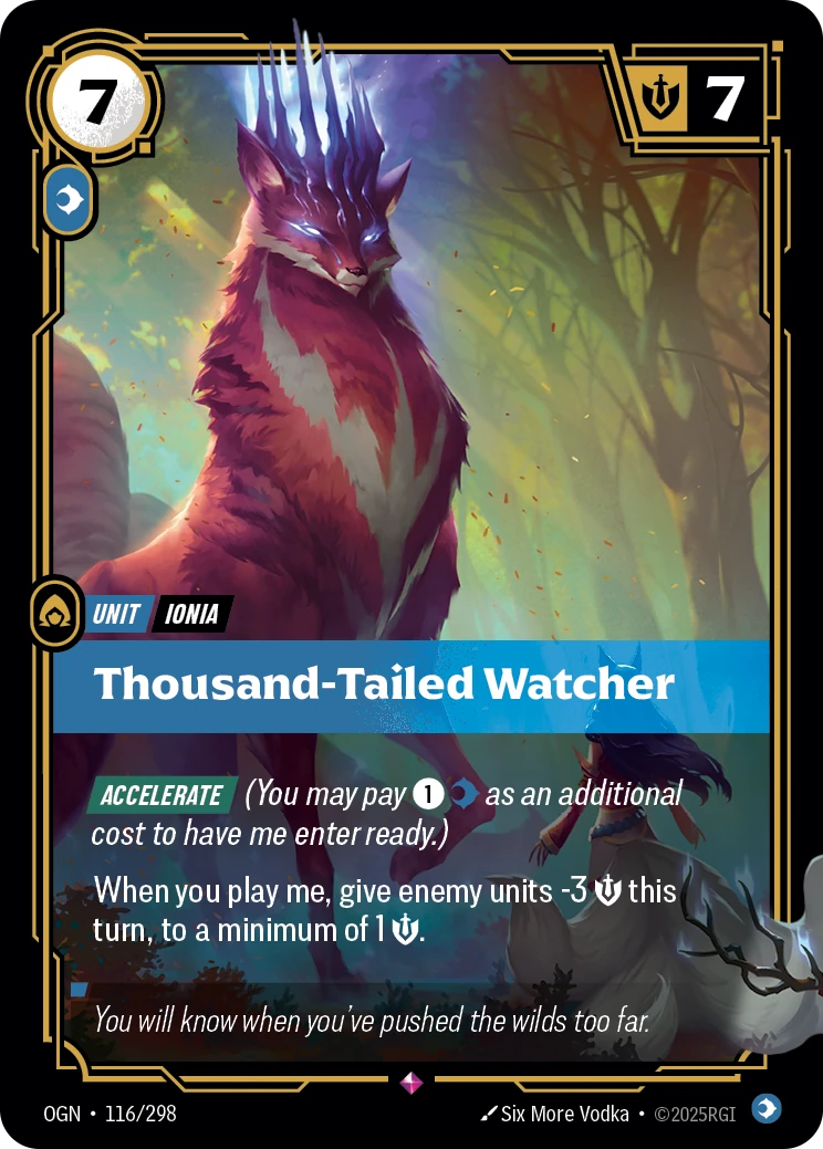Thousand-Tailed Watcher 卡圖