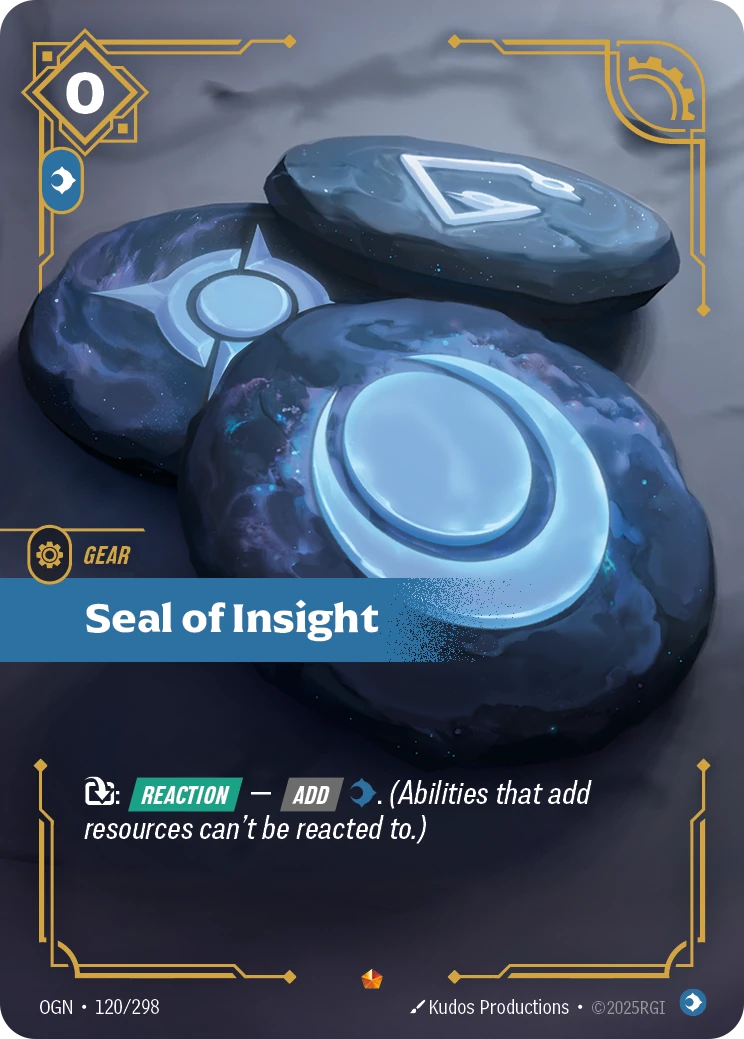 Seal of Insight 卡圖