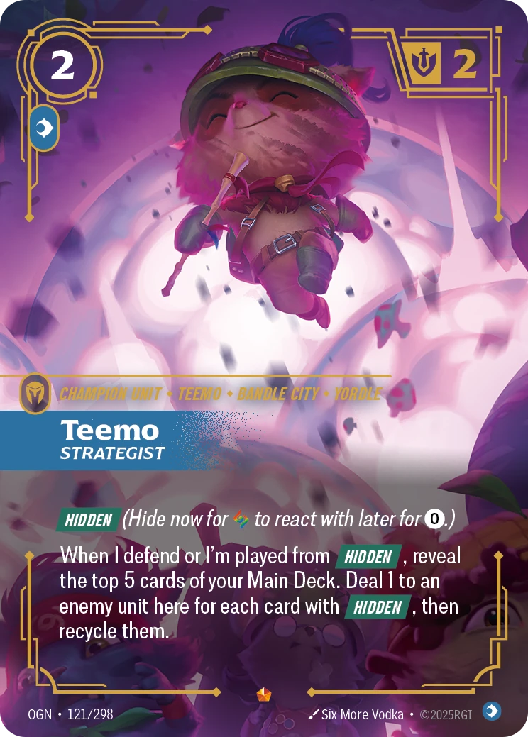 Teemo, Strategist 卡圖