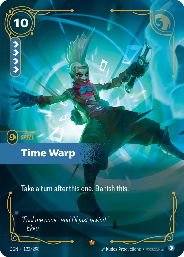Time Warp 卡圖