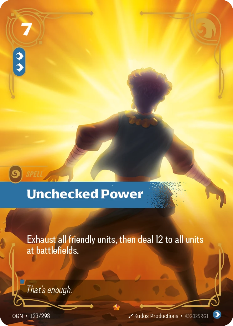 Unchecked Power 卡圖