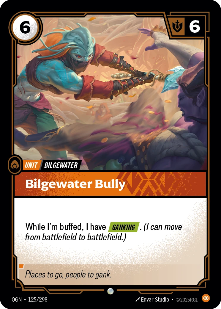 Bilgewater Bully 卡圖