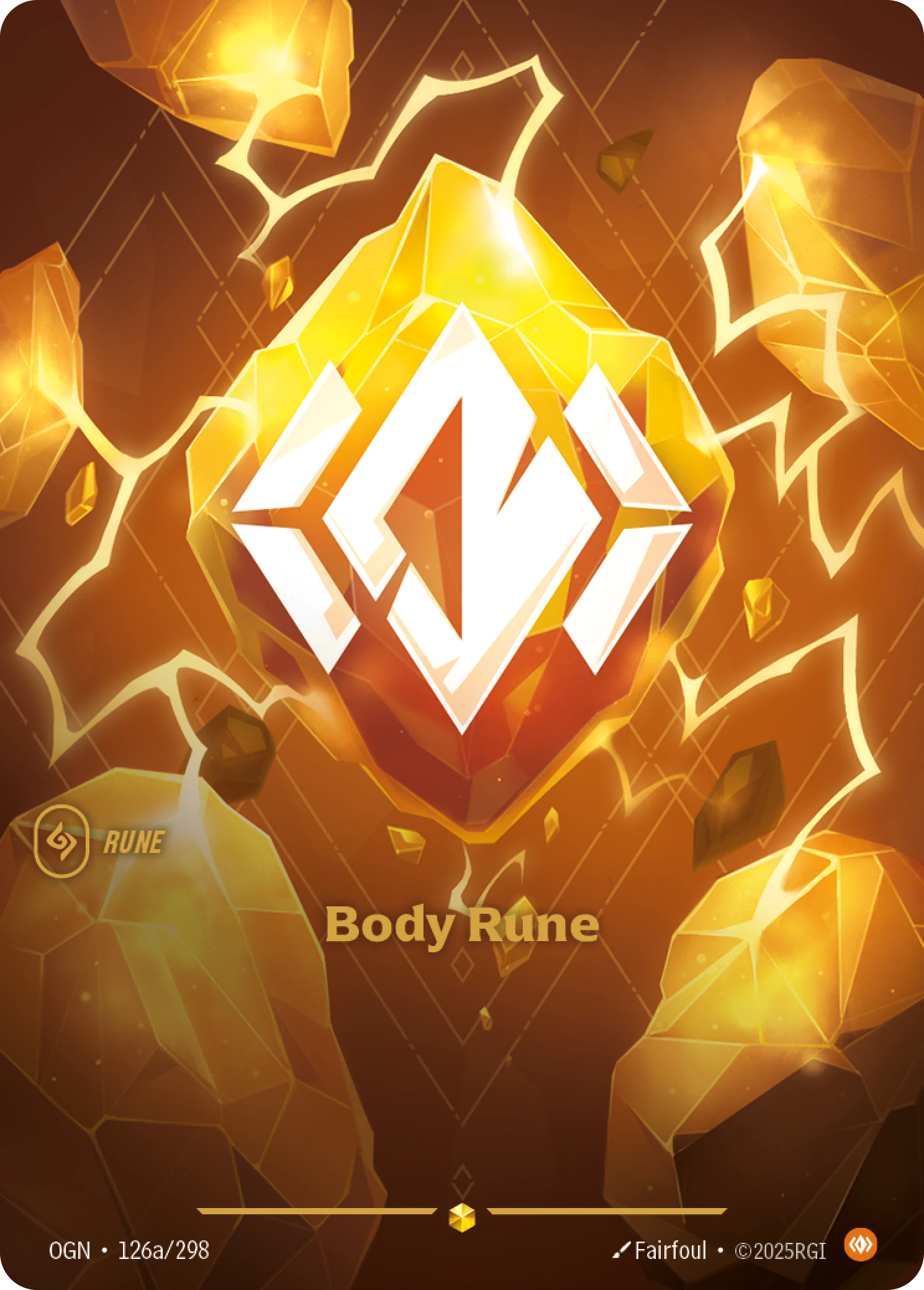 Body Rune 卡圖
