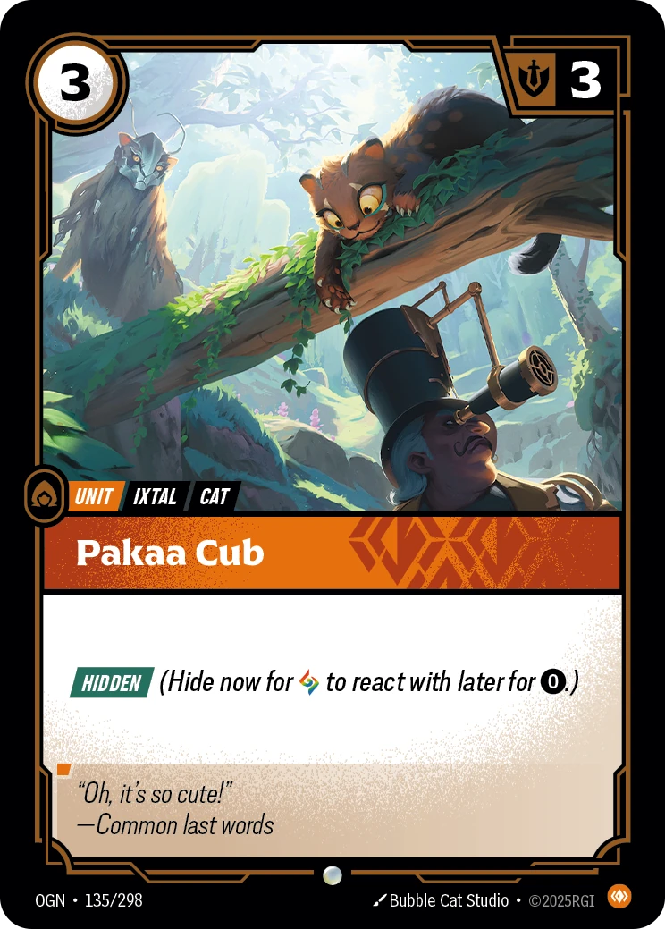 Pakaa Cub 卡圖