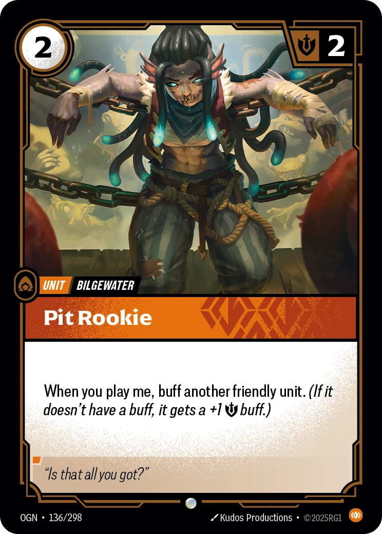 Pit Rookie 卡圖