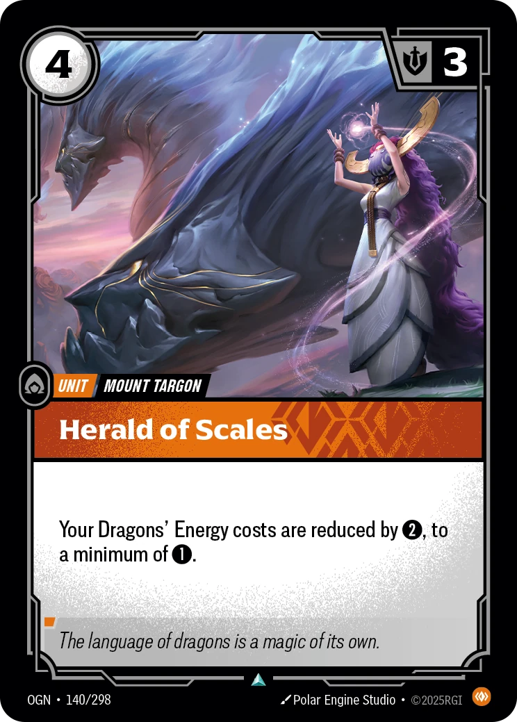 Herald of Scales 卡圖